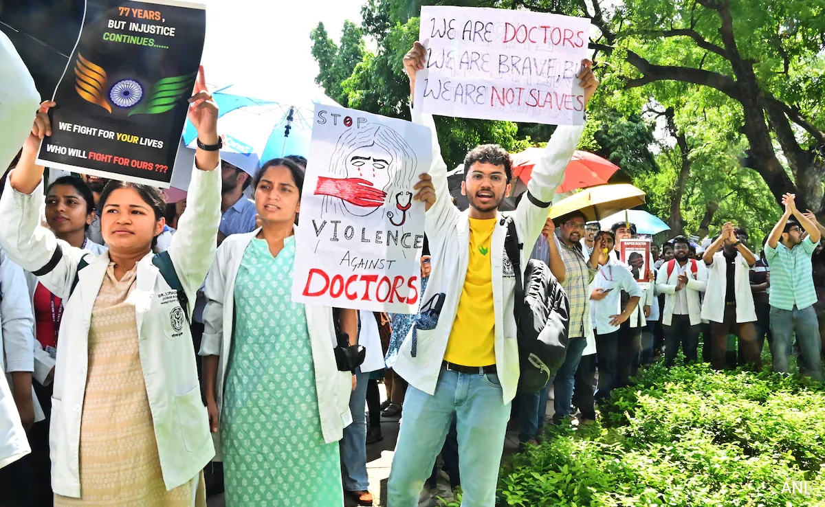 OPD On Road As Delhi Doctors Continue Strike Over Kolkata Horror: 10 Points