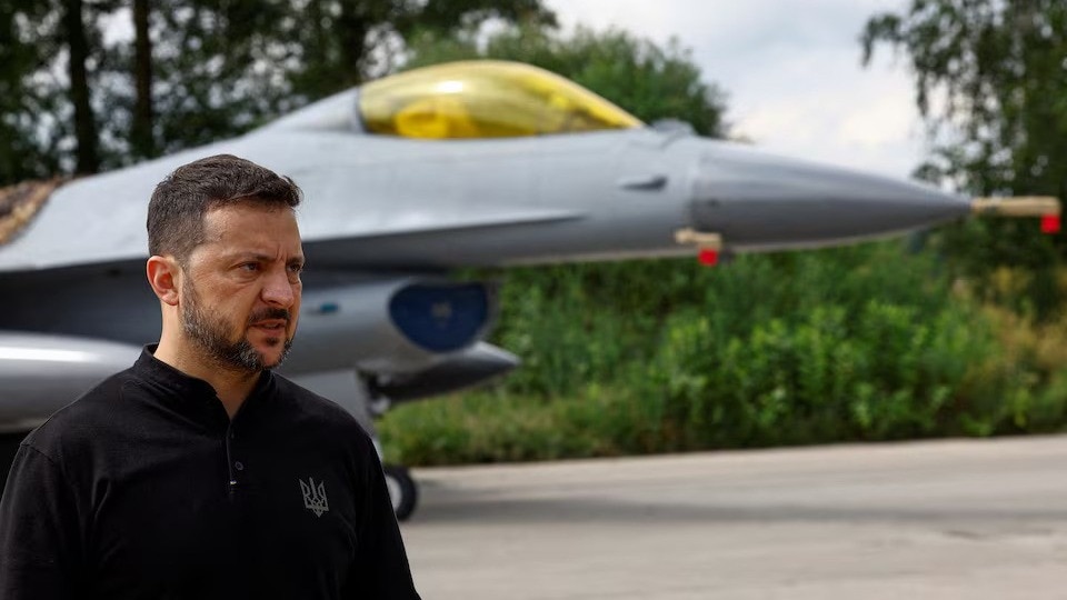 Ukrain President Zelenskyy confirms arrival of F-16 jets, says pilots mastering them