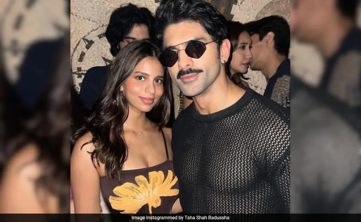 ICYMI, Heeramandi Actor Taha Shah Badussha Partied With Suhana Khan. See Viral Pic