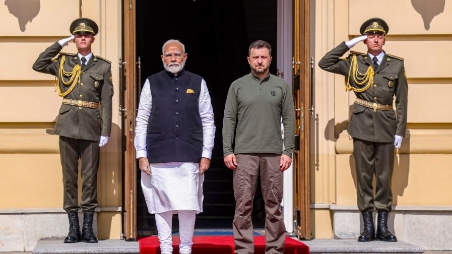 Want India on our side to end war, not do balancing act: Ukraine’s Zelenskyy after meeting PM Modi