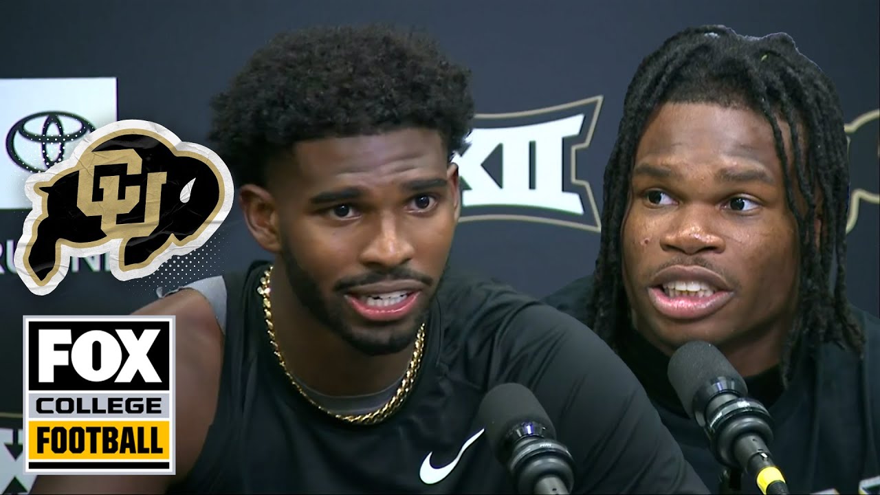 Postgame Interview: Travis Hunter and Shedeur Sanders on chemistry and Colorado’s win vs. NDSU