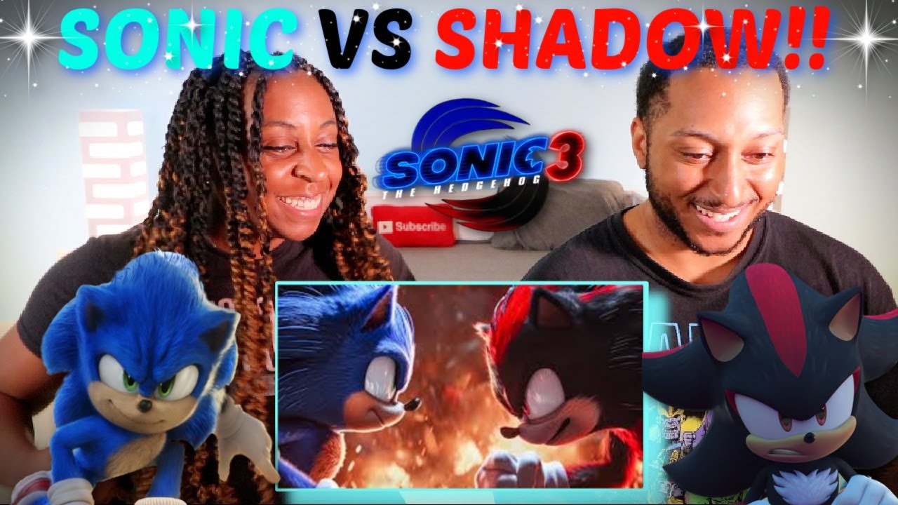 “Sonic the Hedgehog 3” Official Trailer REACTION!!!