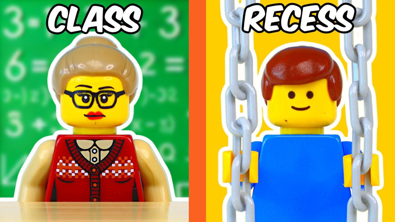 I simulated a LEGO SCHOOL…