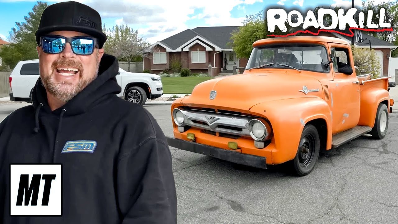 Rescuing ’70s-styled 1956 Ford F-100 Truck! | Roadkill