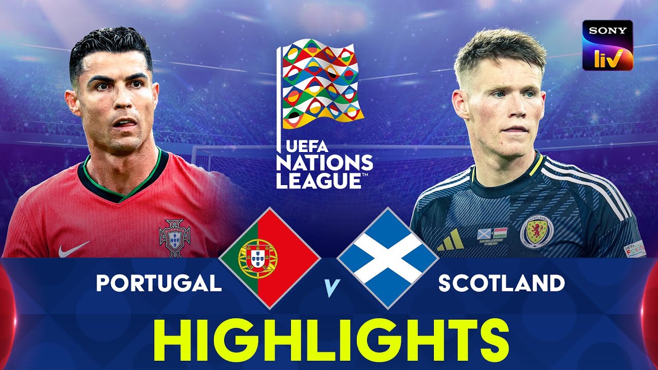 Portugal vs Scotland | Highlights | UEFA Nations League | 9th September 2024