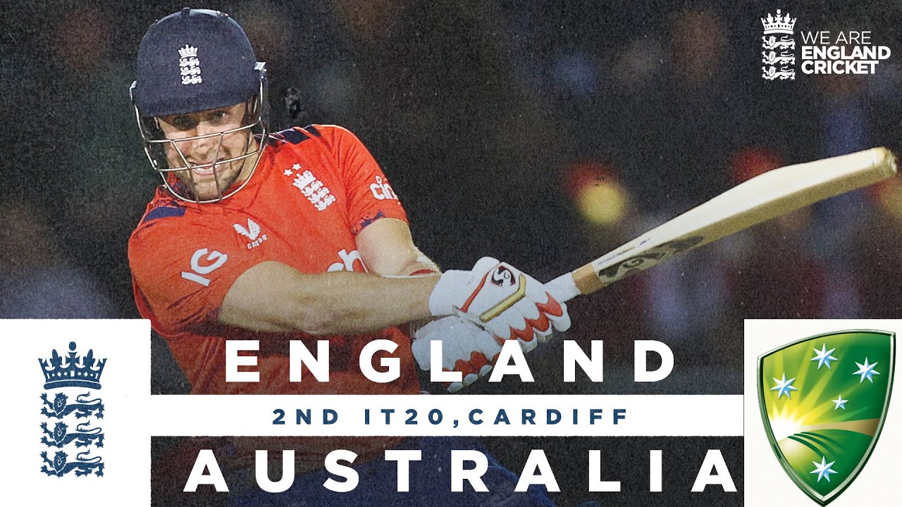 Livingstone Smashes Stunning 87 | Highlights – England v Australia | 2nd Men’s Vitality IT20 2024