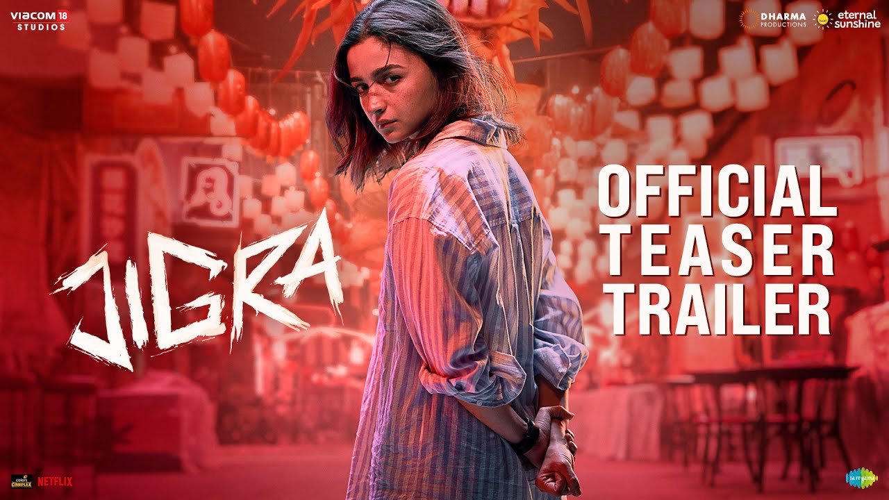 JIGRA – OFFICIAL TEASER TRAILER | Ulti Ginti Shuru | Alia Bhatt | Vedang Raina | Vasan Bala | 11 Oct