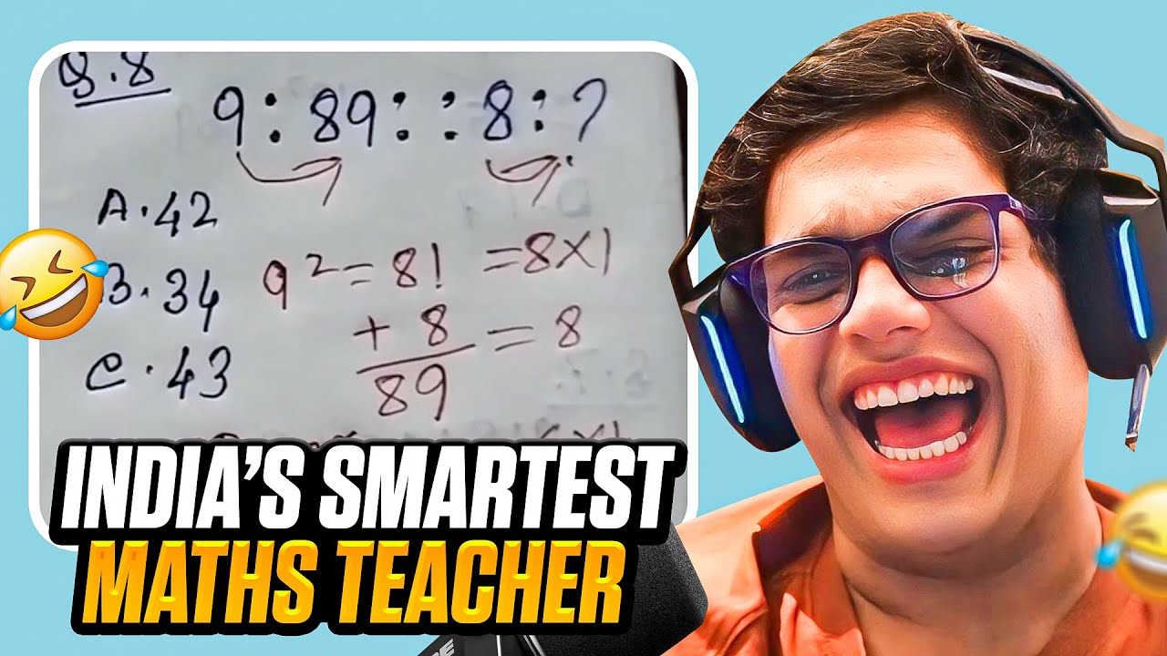 INDIA’S SMARTEST MATH TEACHER