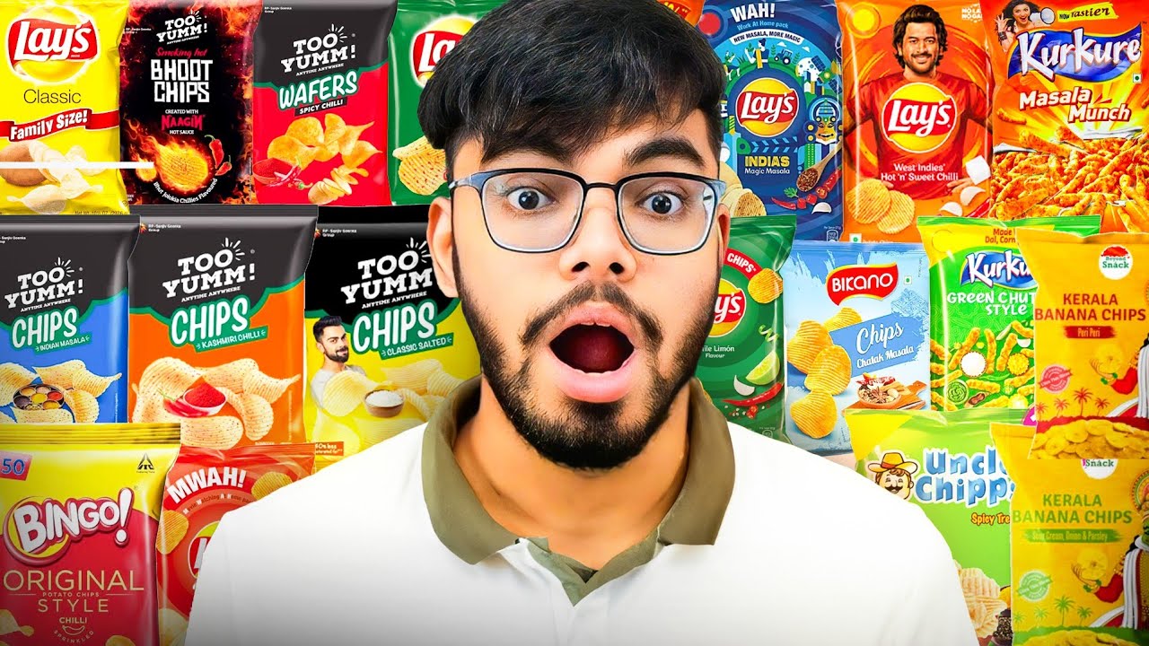 I Tried EVERY Chips in INDIA!