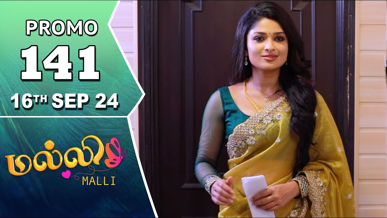 Malli Serial | Episode 141 Promo | 16th Sep 24 | Nikitha | Vijay | Saregama TV Shows Tamil