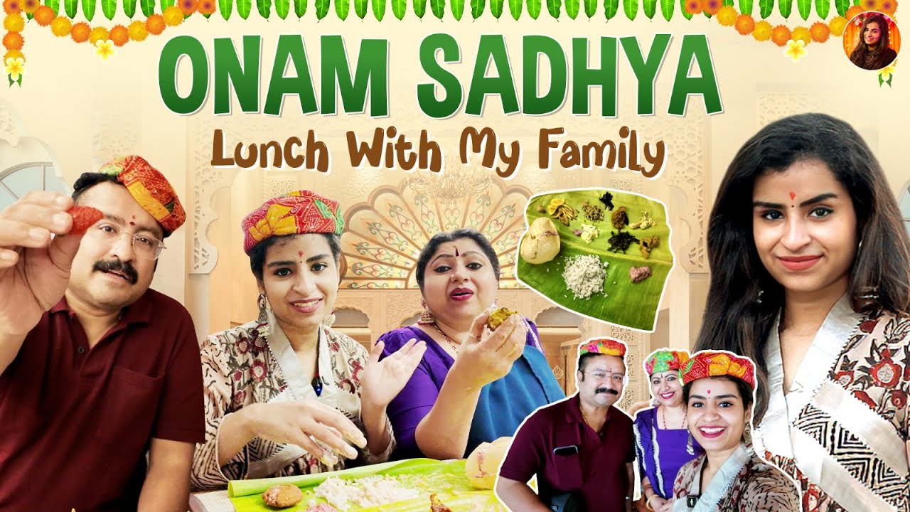 Lunch Outing With My Family | Onam Special | Sivaangi Krishnakumar