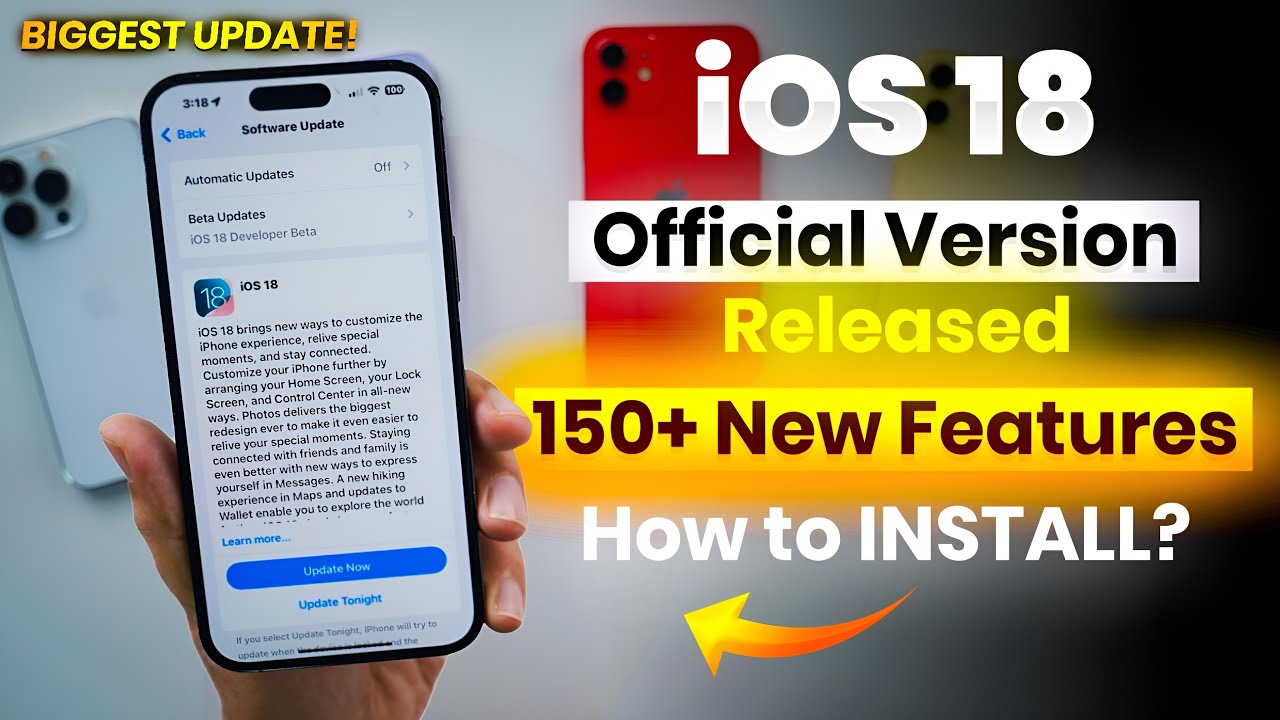 iOS 18 Stable Released | What’s new? How to install iOS 18 stable?