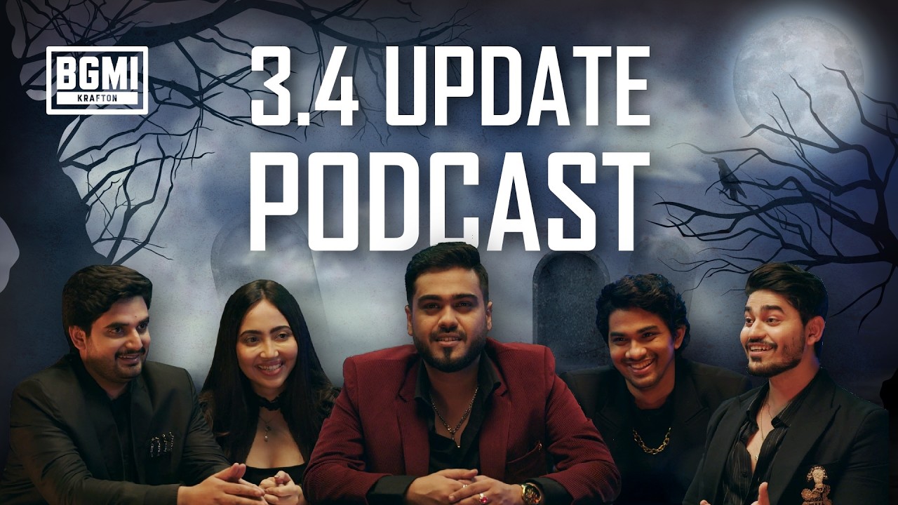 3.4 Update Podcast Ft. @KaashPlays @8bitMAMBA @Jokerkihavelii @MAVIOP @soulregaltos9810  #BGMI