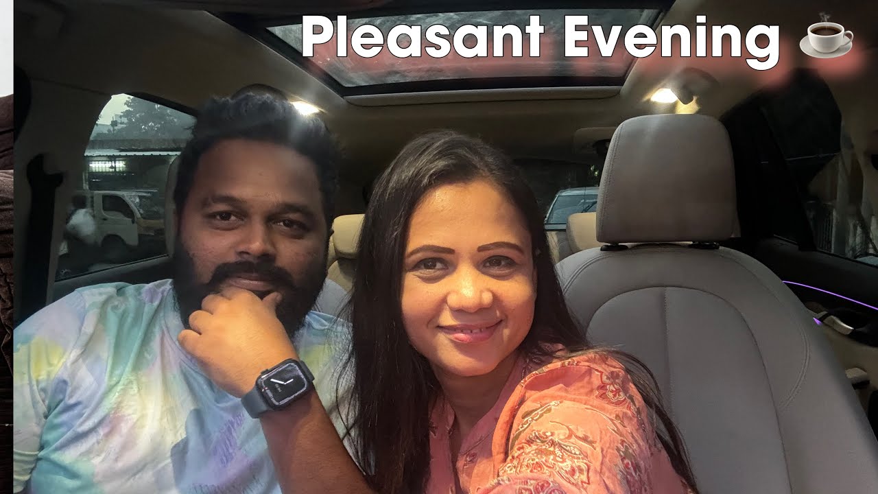 Stress Free day out with Hussain 💛😎 Manimegalai