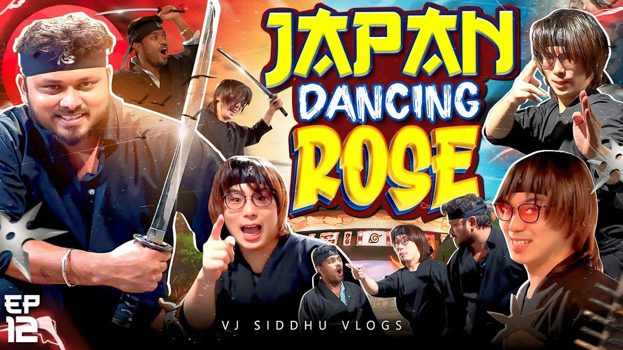 Ninja Siddhu 🥷Vs Ninja Khan🥷  | Japan Ep- 12 | Vj Siddhu Vlogs