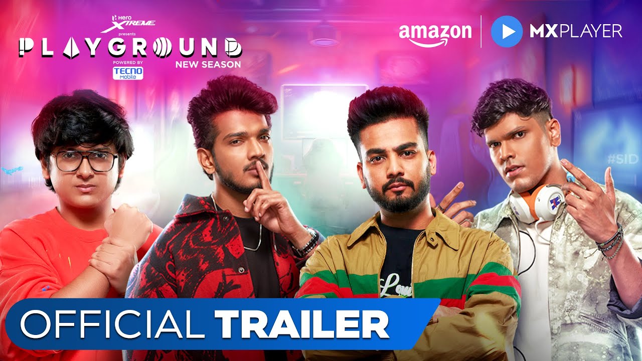 Official Trailer – Playground 4 | Elvish, Munawar, Mythpat, Mortal | 29 Sep | @AmazonMXPlayer