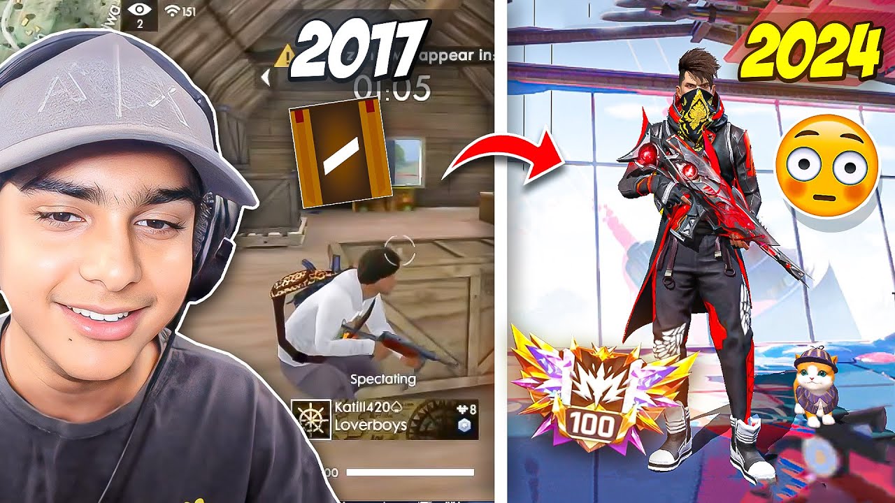 Opening My 2017 Id In 2024 🤯 Searching 6 Years Old Players Account – Garena Free Fire