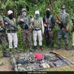 Huge Cache Of Arms And Ammunition Seized By Security Forces In Manipur