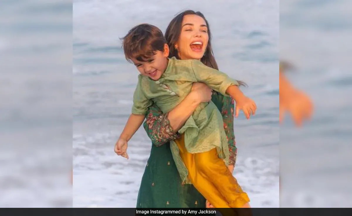 Amy Jackson's Birthday Wish For Son Andreas: "You're My Little Beam Of Sunshine"