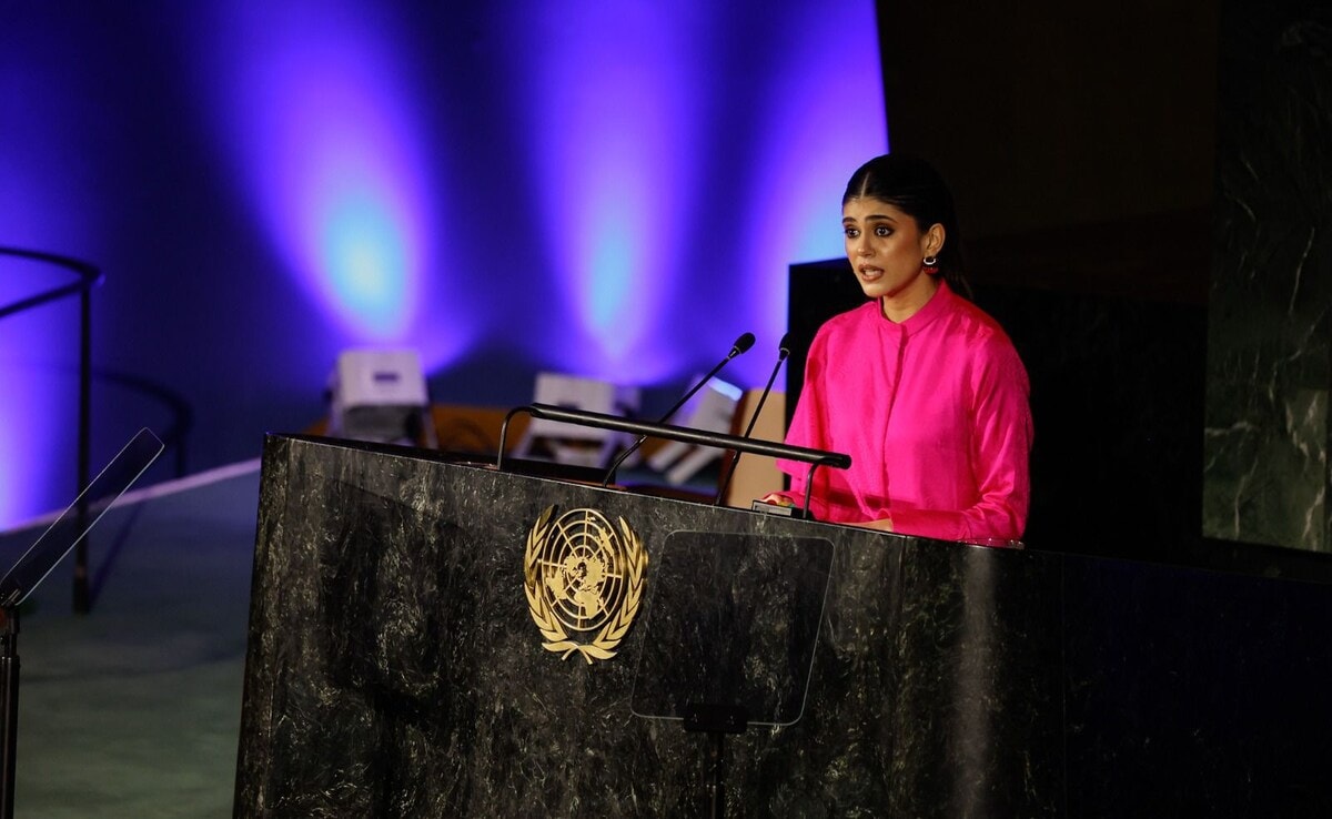 Sanjana Sanghi's Powerful Message At UN Summit: "We Matter, Our Voice Matters"