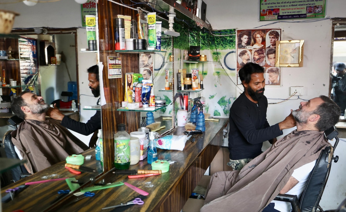 Rahul Gandhi Sends Gift to UP Barber Who Trimmed His Beard Months Ago