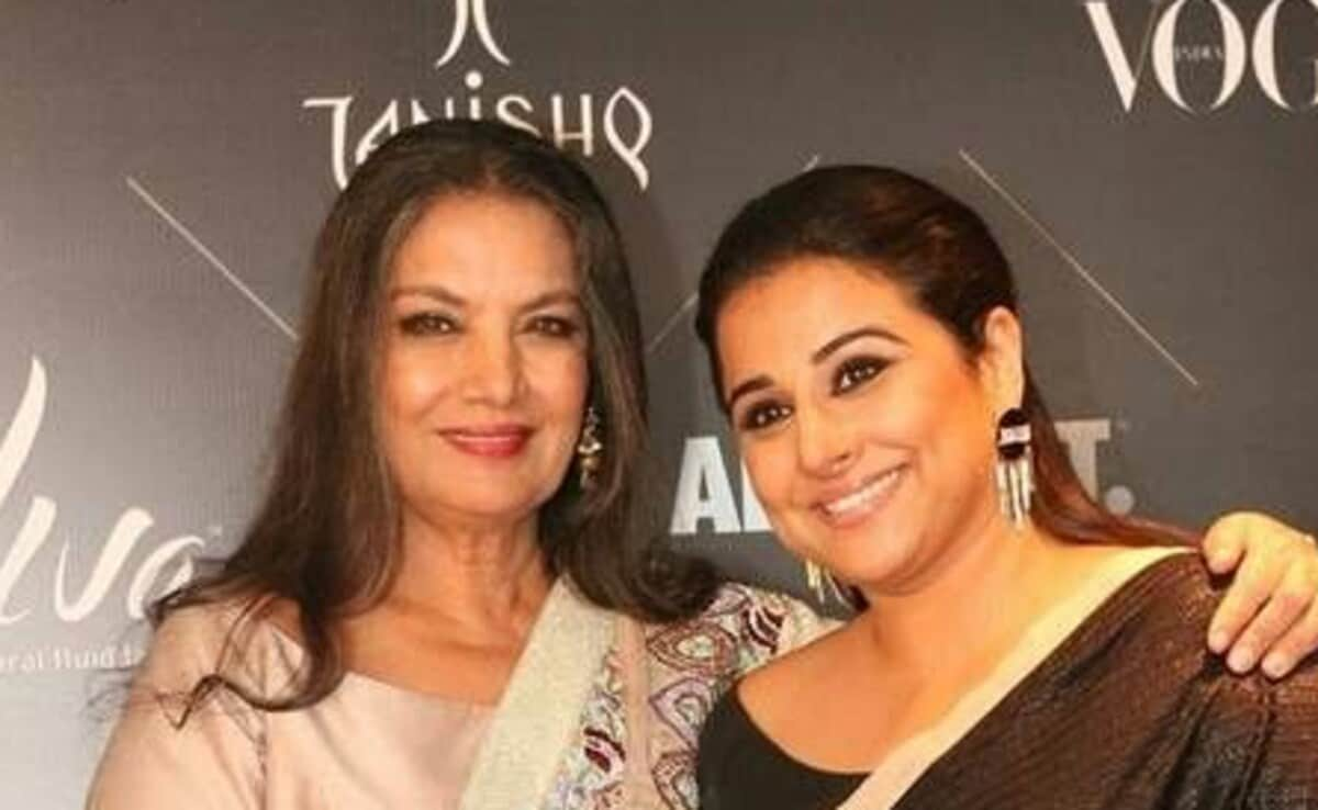 Vidya Balan's Special Tribute To Shabana Azmi On Completing 50 Years In Industry: "No One Like Her"