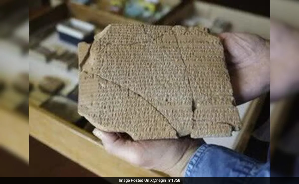 US Returns To Iran Latest Batch Of Over 1,000 Ancient Clay Tablets: Report