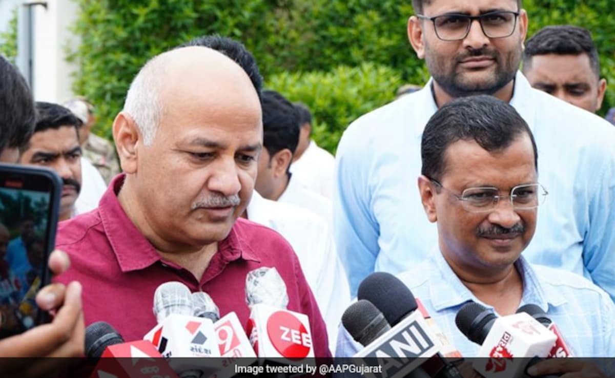 Manish Sisodia To Visit Arvind Kejriwal Day After His Big Announcement