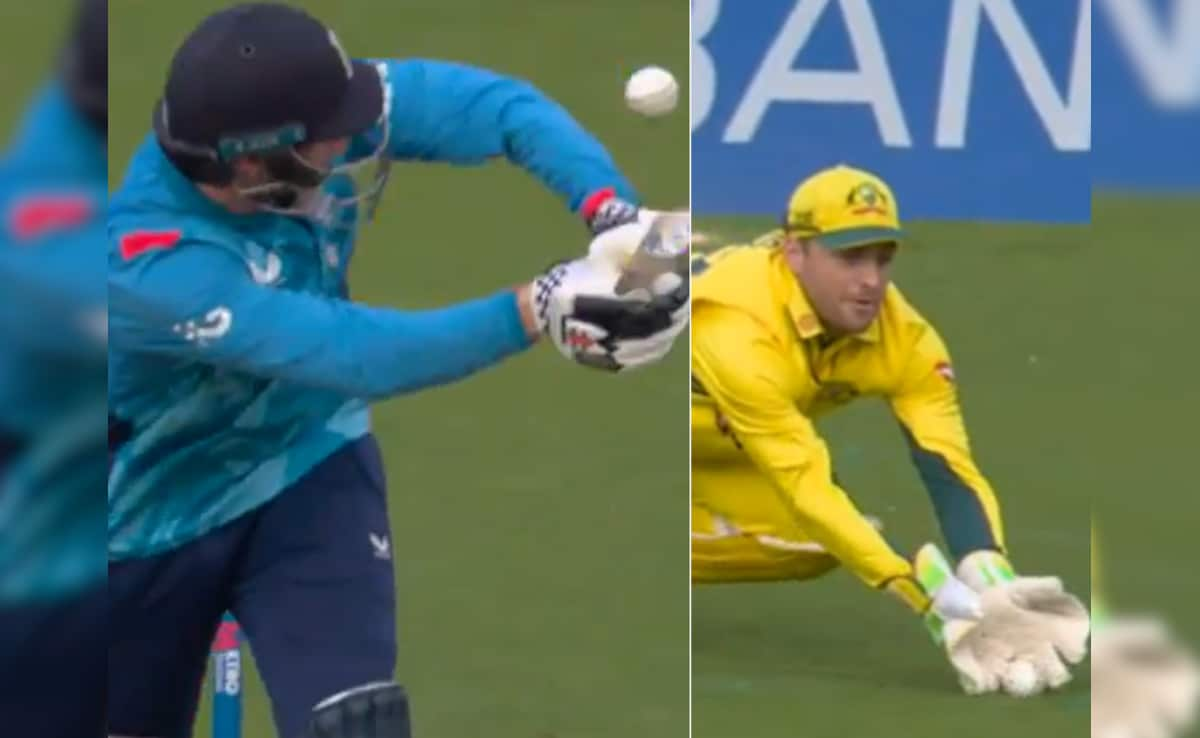 Watch: AUS Wicket-Keeper Booed By Crowd After Claiming Grounded Catch vs ENG