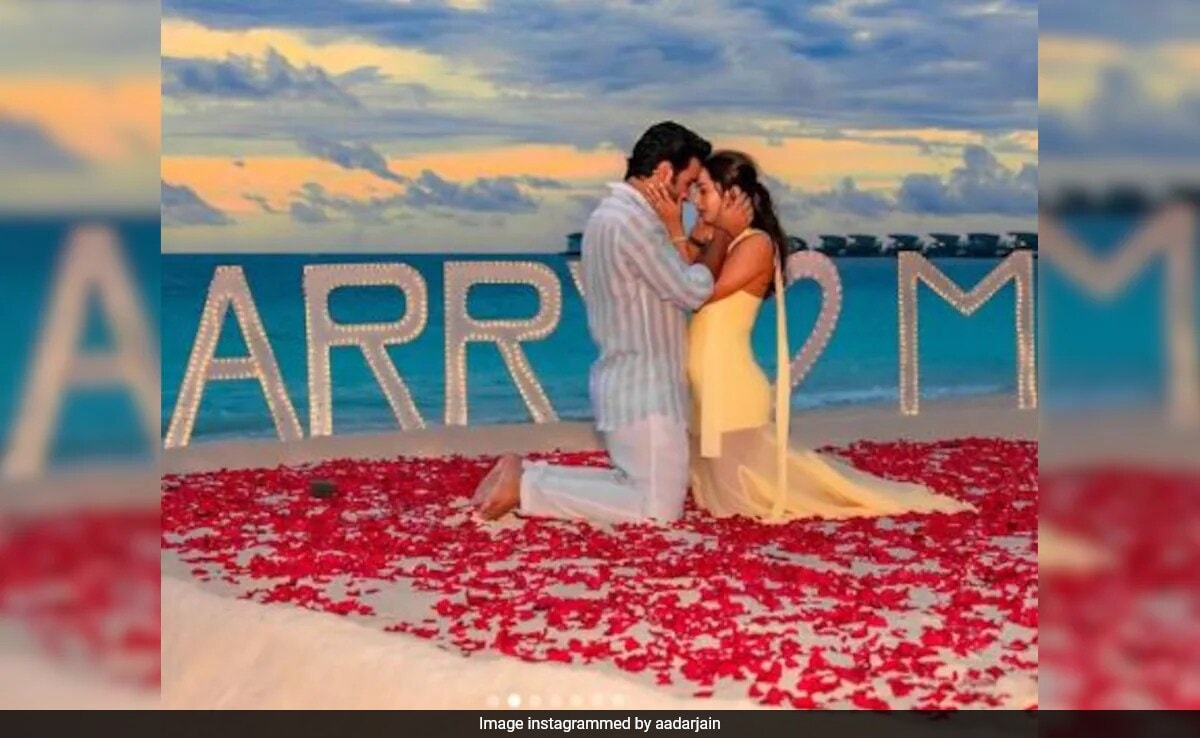 Aadar Jain And Alekha Advani Are Now Engaged. See Pics From Beachside Proposal