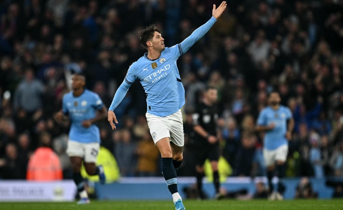 Stones Scores Late As Manchester City Play Out 2-2 Draw vs 10-Man Arsenal