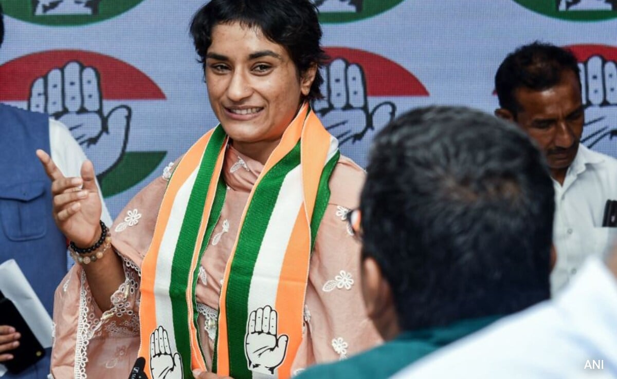 Vinesh Phogat Gets Haryana Poll Ticket Hours After Joining Congress