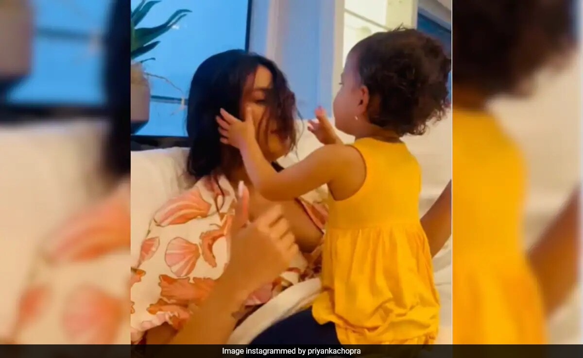 In Which Malti Marie Turns Hairstylist For Mom Priyanka Chopra