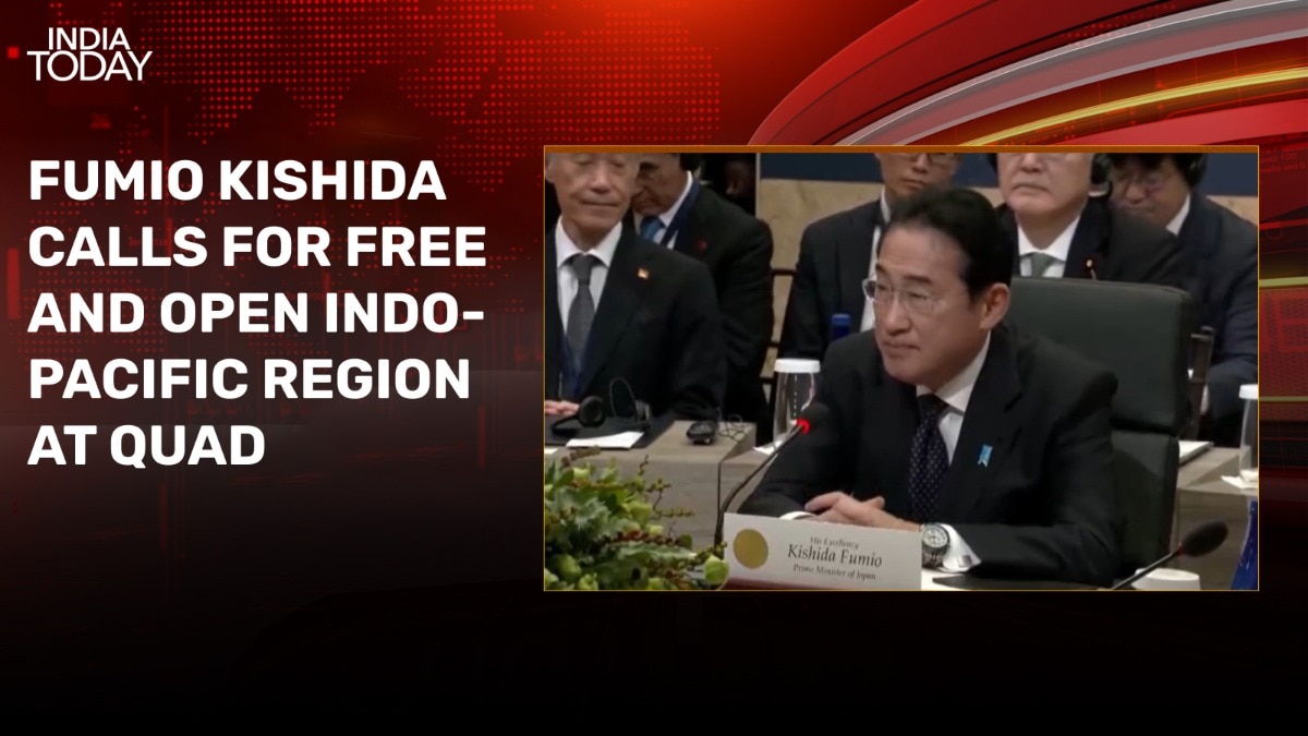 Fumio Kishida stresses on need of free, open Indo-Pacific at Quad 