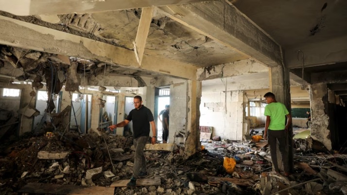 22 killed as Israeli rocket hits school in Gaza: ‘Kids, women were sitting…’