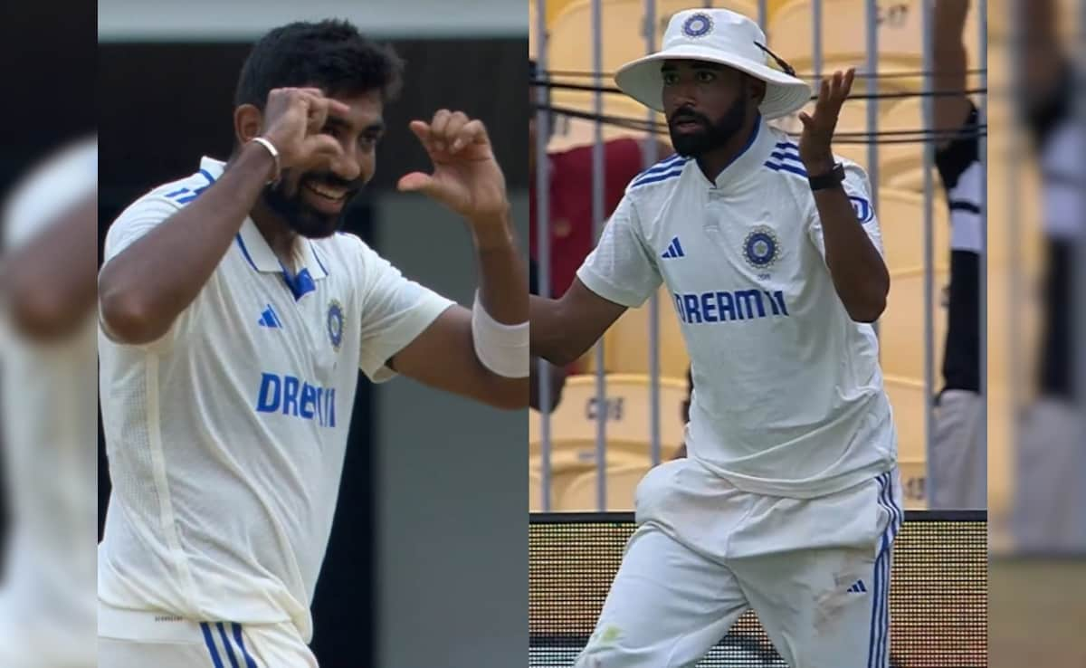 Jasprit Bumrah Brutally Mocks Mohammed Siraj On Field. Here's The Reason