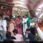 BJP Lawmaker Falls On Rail Track While Flagging Off Vande Bharat Train