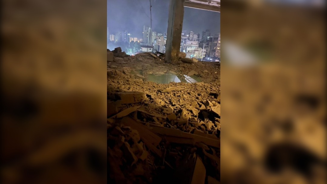 4 killed in Israeli airstrike on building in Lebanon’s Beirut, first attack inside city limits