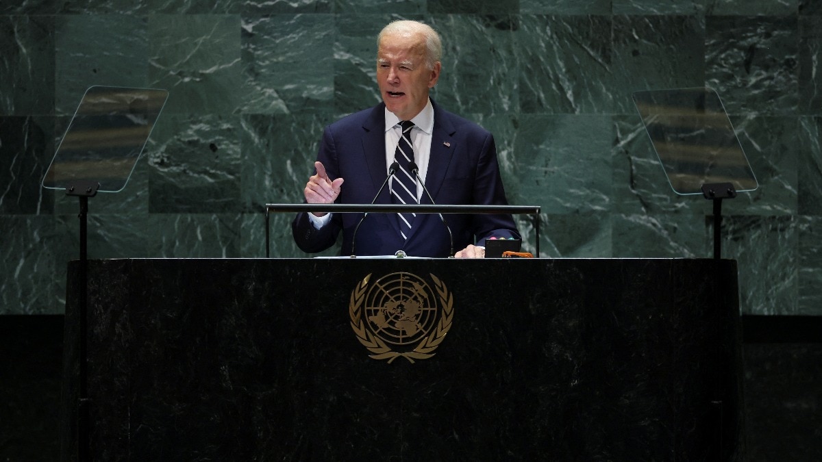 Joe Biden calls for peace in Middle East in his final UN Assembly address