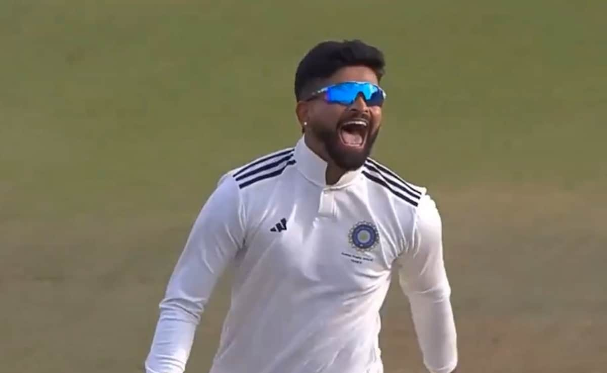 Watch: Shreyas Dismisses India Batter On His 1st Ball. Celebration Viral