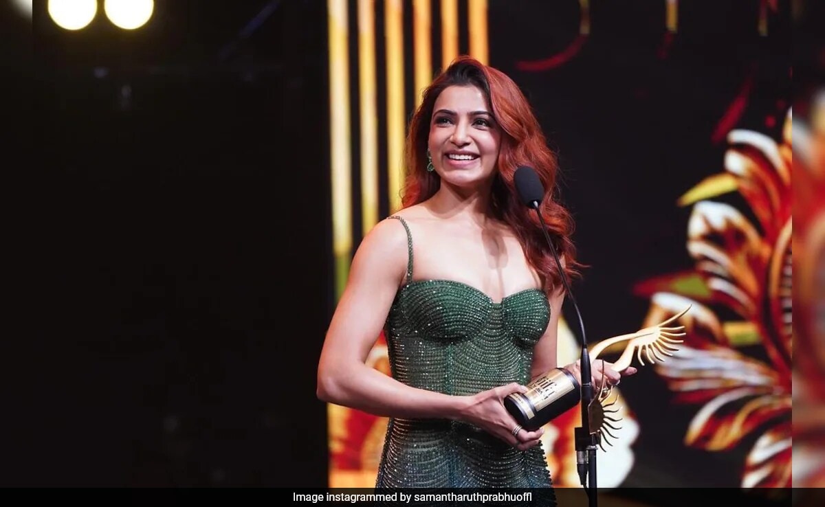 IIFA Utsavam 2024: Samantha Ruth Prabhu's Winning Glory, Awarded Woman Of The Year