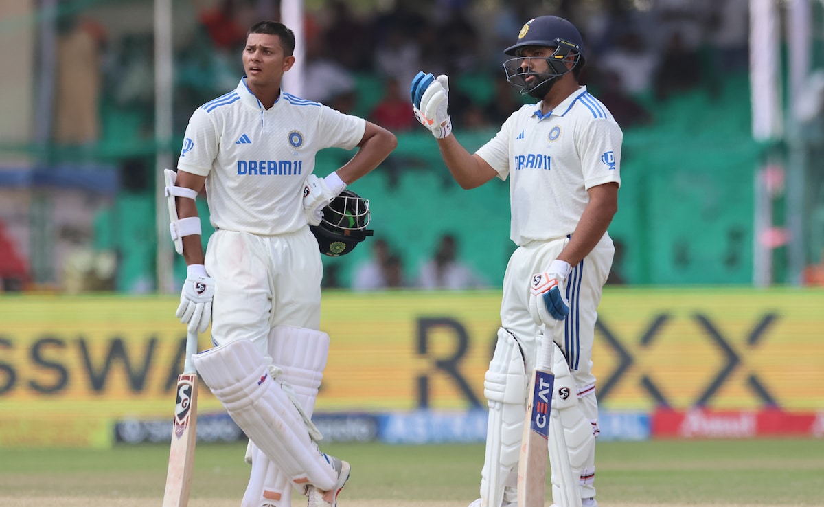 Fastest 50 And 100: Rohit, Jaiswal Combine As India Make Test History