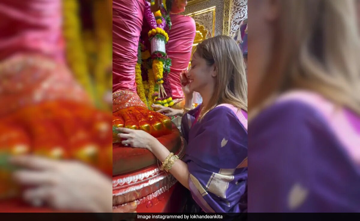 Ganesh Chaturthi 2024: Inside Ankita Lokhande's Festivities With Family