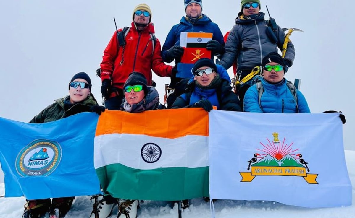 15-Member Team Makes History, Scales Unclimbed 20,900-Ft Peak In Arunachal