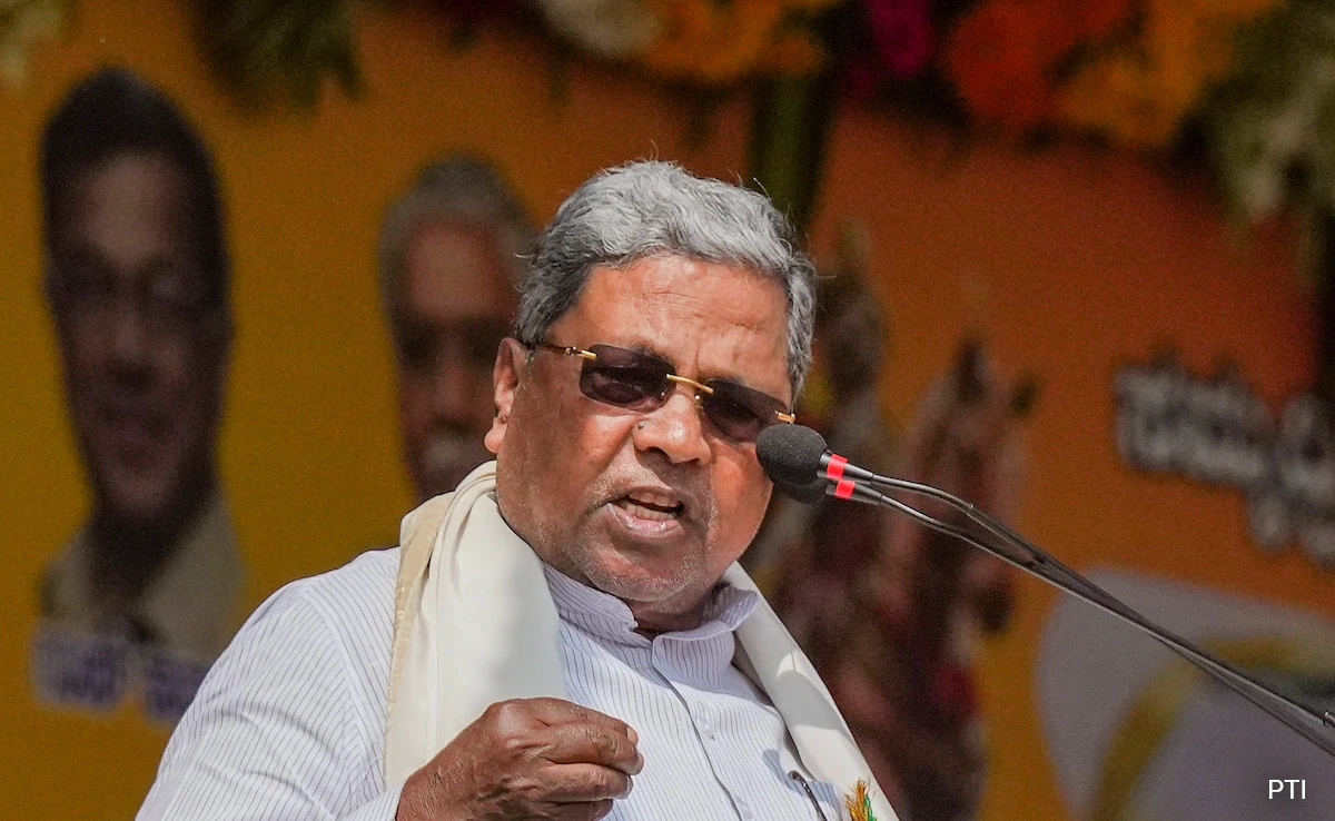 Siddaramaiah "Not Afraid" As Court Orders Police Case In Alleged Land Scam