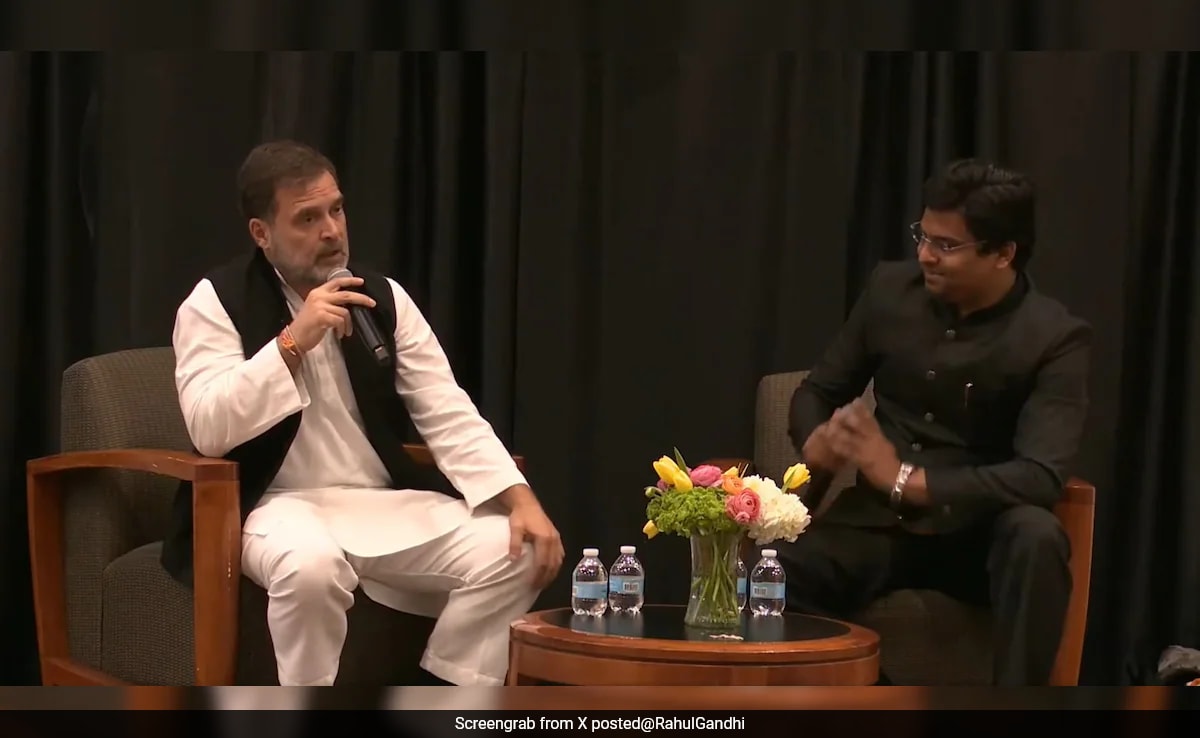 "One Must Choose Their Battles Carefully": Rahul Gandhi To Students In US