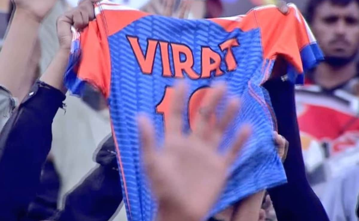 Kohli Craze Takes Over In Pak Champions Cup, Fan Waves India Star's Jersey