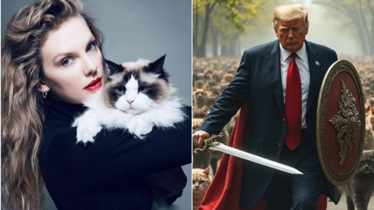 Why cat-saviour Donald Trump can’t stand cat-lady Taylor Swift