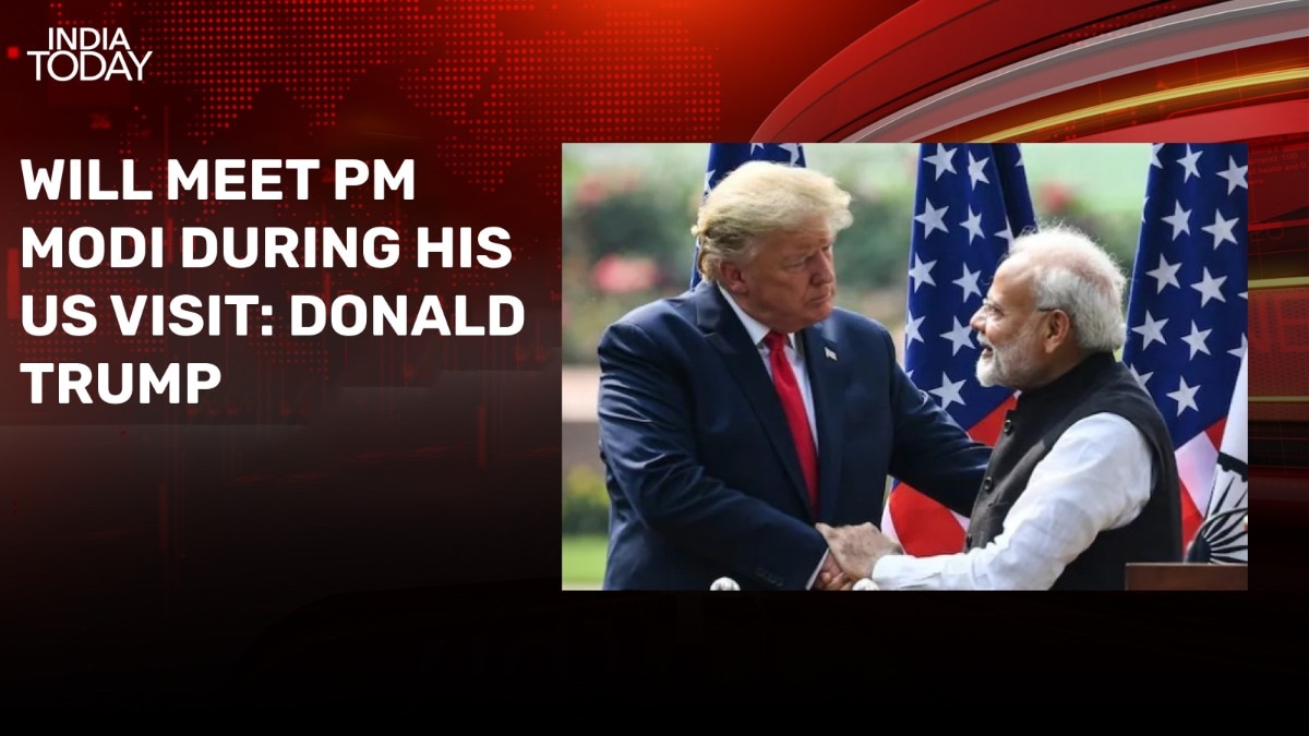 Donald Trump says he will meet Prime Minister Modi during his US visit next week