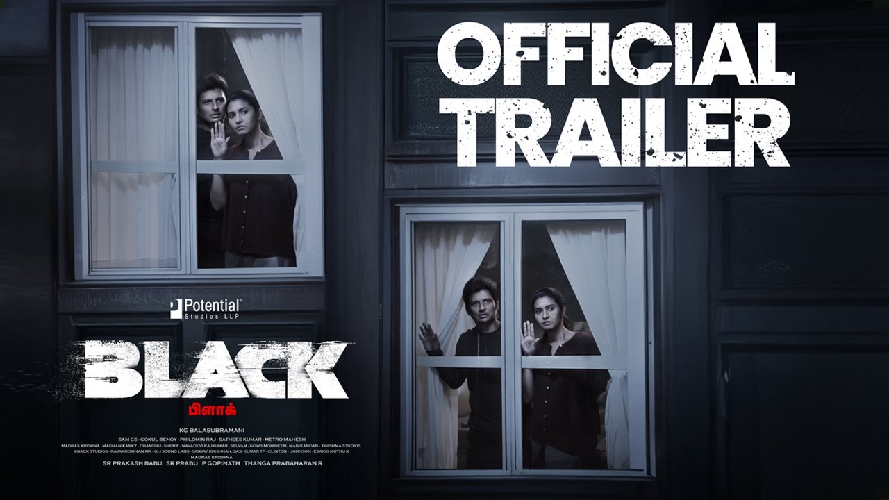 BLACK – Official Trailer | Jiiva, Priya Bhavani Shankar | Sam CS | KG Balasubramani